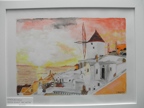 Ostrov Santorini