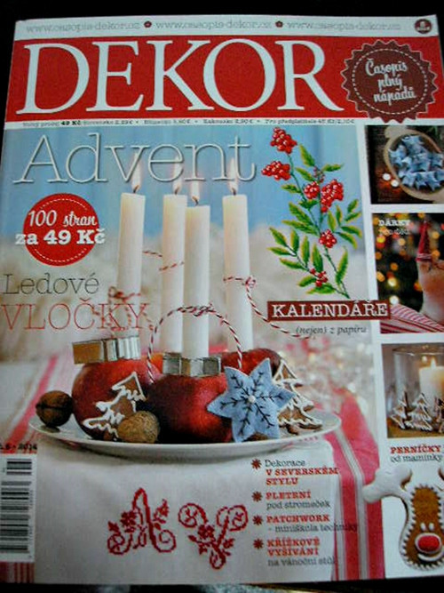 Časopis Dekor - Advent — foto 1