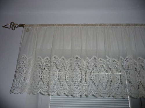 Staré dobré časy - macramé záclona — foto 1