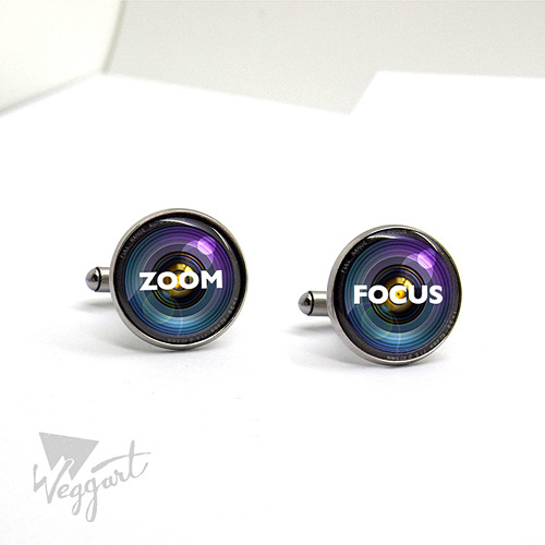 Manžetové knoflíčky / Zoom & Focus / Bez balení