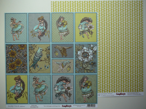 Oboustranná čtvrtka 30,5x30,5 cm — foto 1