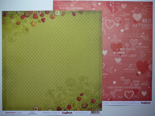 Oboustranná čtvrtka 30,5x30,5 cm — foto 1