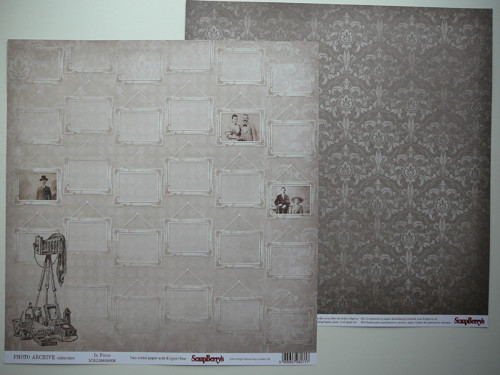 Oboustranná čtvrtka 30,5x30,5 cm — foto 1