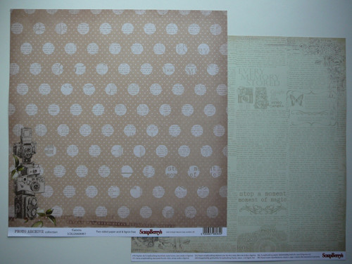 Oboustranná čtvrtka 30,5x30,5 cm — foto 1