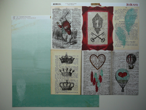Oboustranná čtvrtka 30,5x30,5 cm — foto 1
