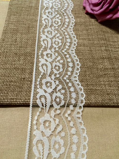 Krajka silonová - 68 mm — foto 1