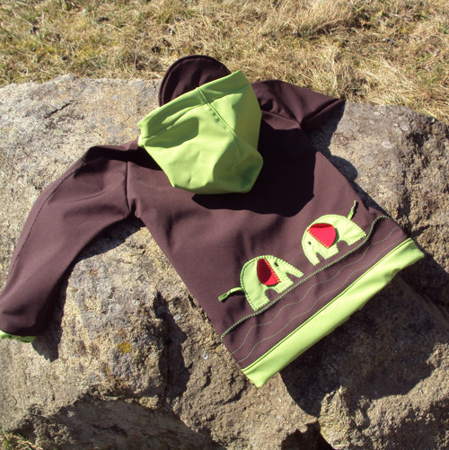 Rostoucí softshell. bundička 2-4 roky NA PŘÁNÍ — foto 1