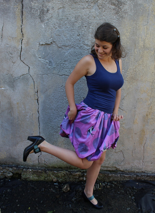 Balonová sukně Tula Purple — foto 1