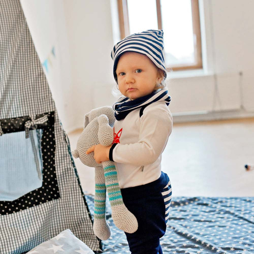 Tepláky (modré s prúžkom) — foto 1