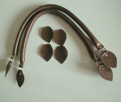 Kožená ucha na kabelku 43 cm — foto 1