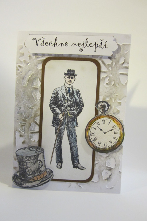 Gentleman, hodinky a klobouk — foto 1