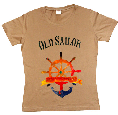 Damské tričko old sailor.