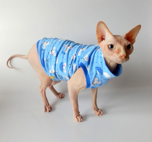 Myšičkové tričko pro sphynxíky:-) — foto 1