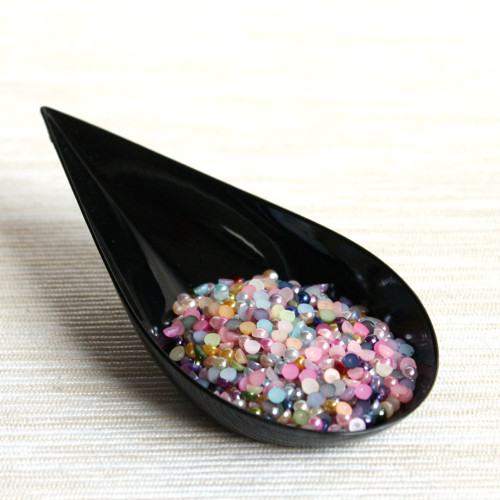Půlperličky mix barev - 3 mm, 100 ks