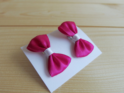 Mini sponky 2ks - fuchsiové — foto 1