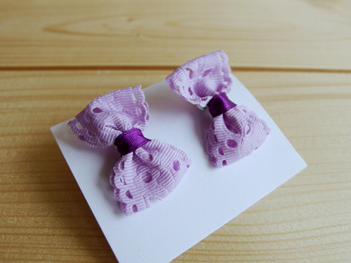 Mini sponky 2ks - fialové — foto 1