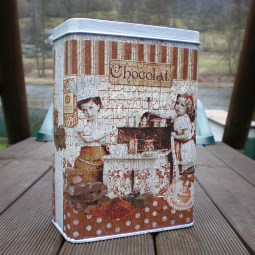 Chocolat – RECY plechová dóza — foto 1