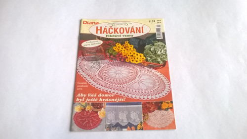 Diana - háčkování, filetové vzory