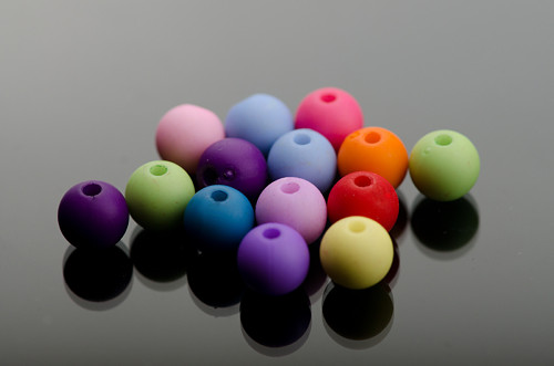 Korálky barevné 8mm (20ks)