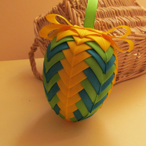 Velikonoční vajíčko - falešný patchwork — foto 1