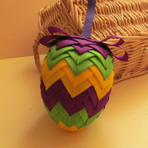 Velikonoční vajíčko - falešný patchwork — foto 1