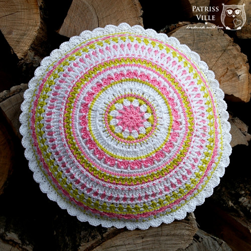 Polštář Mandala - Jarní — foto 1