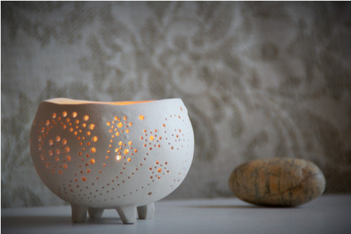 Svítilna Organic Raw Porcelain — foto 1