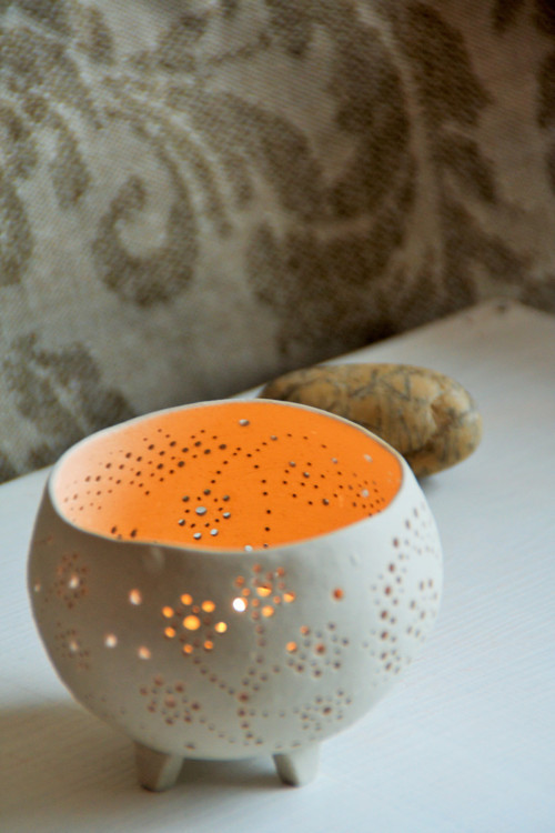 Svítilna Organic Raw Porcelain — foto 1