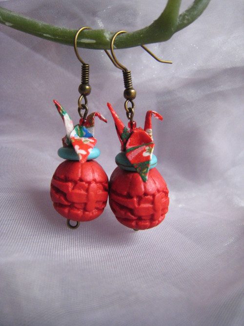 Origami jarní mini a cloisonné — foto 1