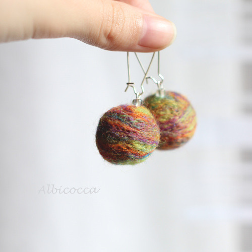 Duhové náušnice — foto 1