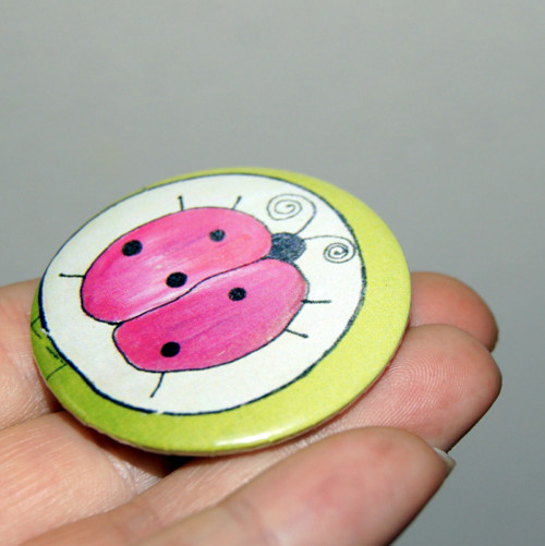 Originální placka - buttonek s berunou — foto 1