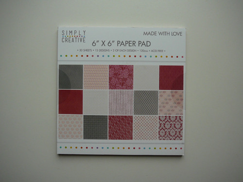 Sada papírů 15,2x15,2 cm, 30 ks — foto 1
