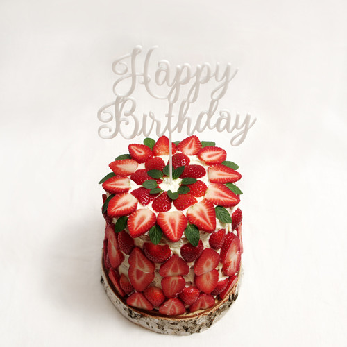 HAPPY BIRTHDAY zápich na dort