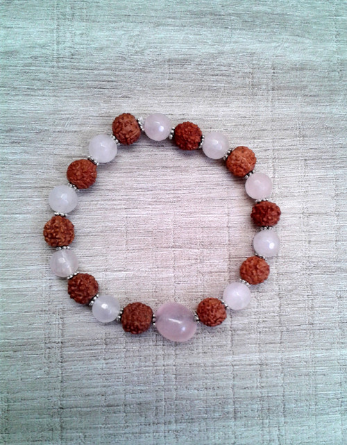 Rudraksha náramek - léčení srdce — foto 1