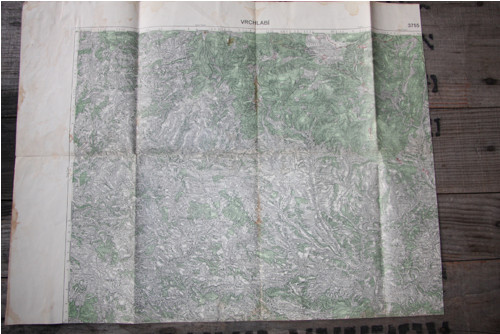Vrchlabí - velká topografická mapa (3755) — foto 1