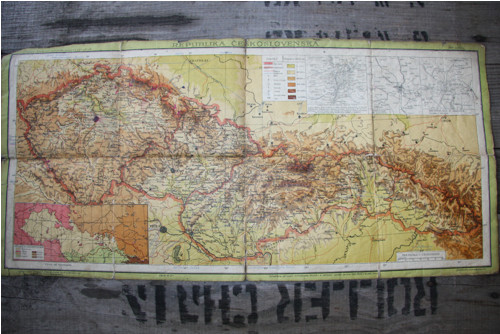 Mapa převálečného Československa (1934) — foto 1
