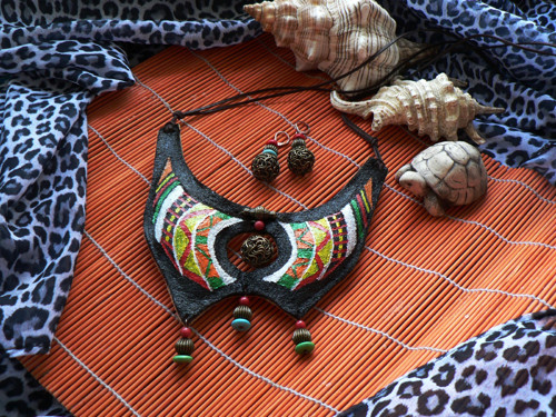 African designs - náhrdelník — foto 1