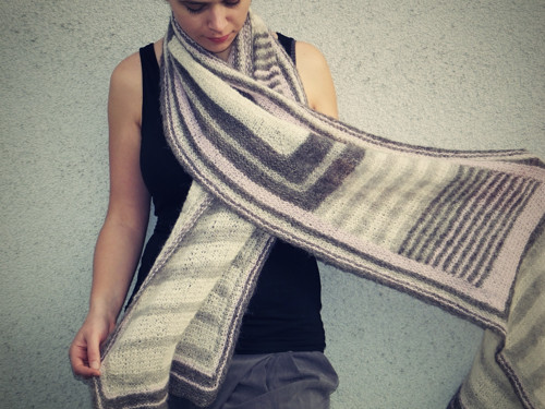 Šál Soft Geometry — foto 1