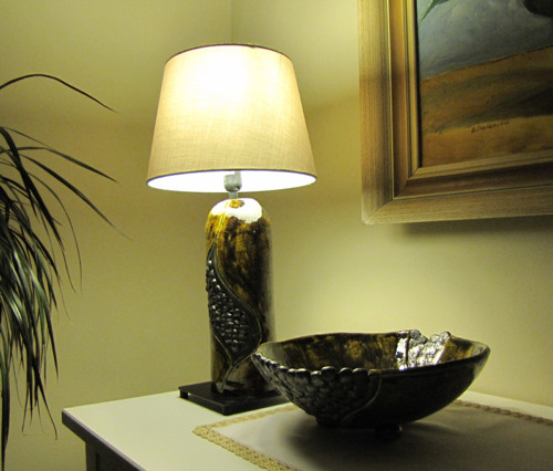 Lampa s mísou — foto 1