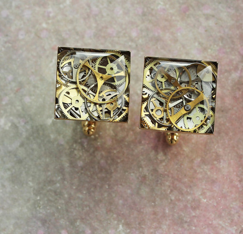 Manžetové knoflíčky /gold/ — foto 1