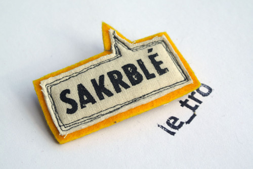 Brož SAKRBLÉ — foto 1