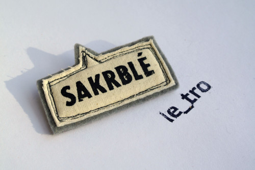 Brož SAKRBLÉ — foto 1