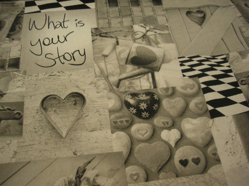 Látka - SRDÍČKA - WHAT IS YOUR STORY — foto 1