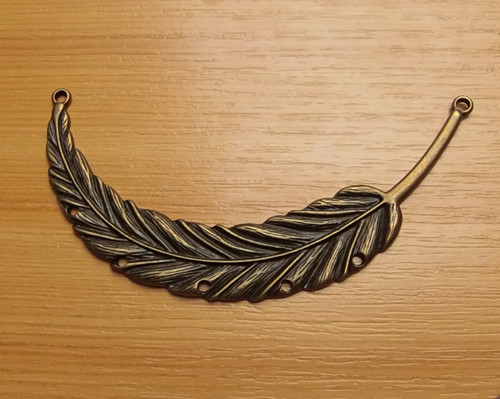 Spojovník - starobronz - 89 x 18mm - 1 kus