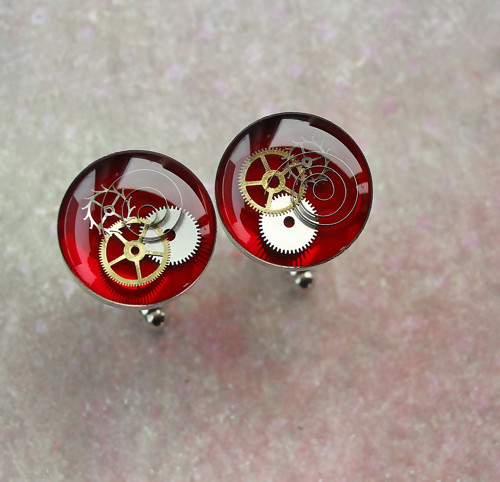 Manžetové knoflíčky /red/ — foto 1