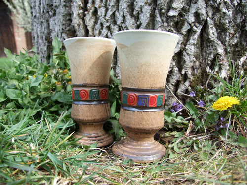 Pohár Zvonek ornament