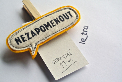 NEZAPOMENOUT kolíček — foto 1