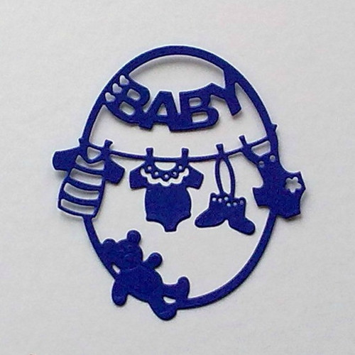 Výsek - Baby oblečení na šňůře s medvídk