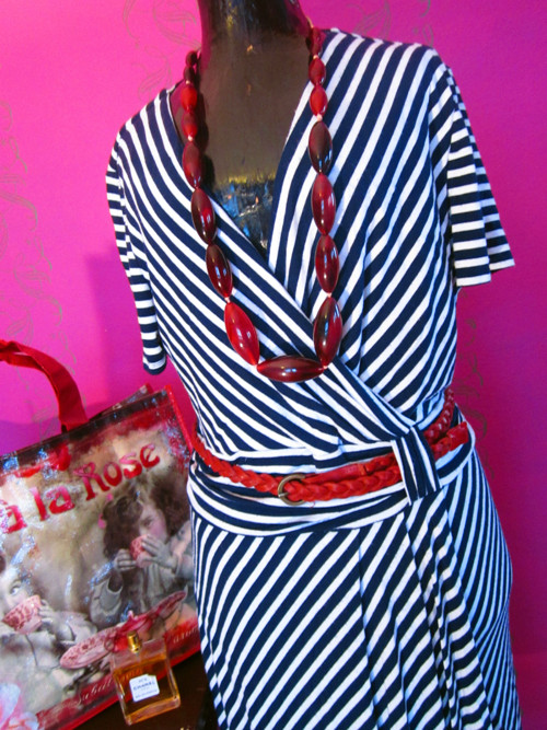 Šaty classic stripes — foto 1