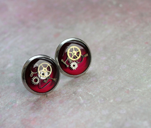 Burgundy circles — foto 1